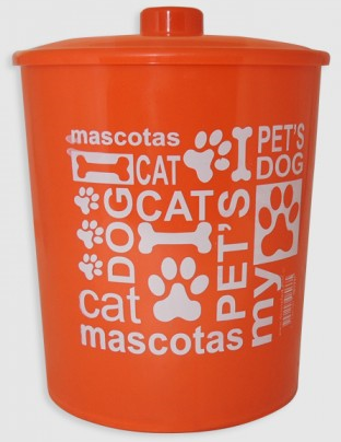 TARRO DE ALIMENTOS x 6 KL PARA MASCOTAS